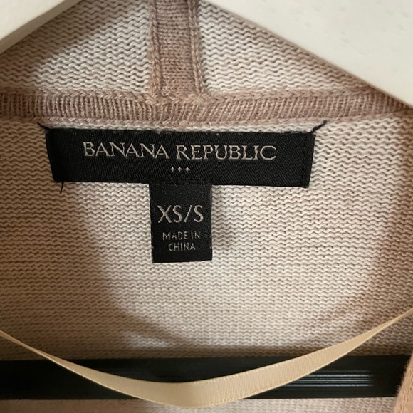 Long Open Sweater- two tone at front - Picture 2 of 2